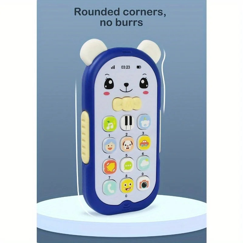 Baby Phone Toy Telephone Music Sound Machine for For Kids Infant Early Educational Mobile Phone Toys Gift