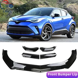LAICY For TOYOTA CHR C-HR 2018-2022 Car Front Bumper Chin Lip Spoilers Body Kits Splitter Skirt Diffuser Guard Covers