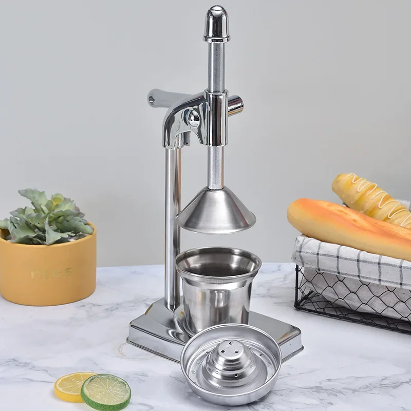 

Manual Juicer Stainless Steel Commercial Fruit Juicer Household Squeezers Fried Orange and Pomegranate Squeezers Kitchen Tools