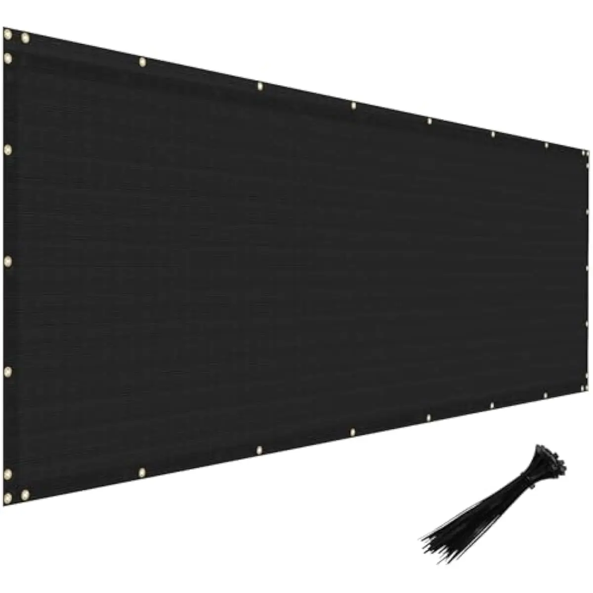 Privacy Windscreen Mesh 8 Feet by 50 Feet – Heavy-Duty Polyethylene Shade Fabric for Outdoor Fencing, Garden Enclosure, Pool Are