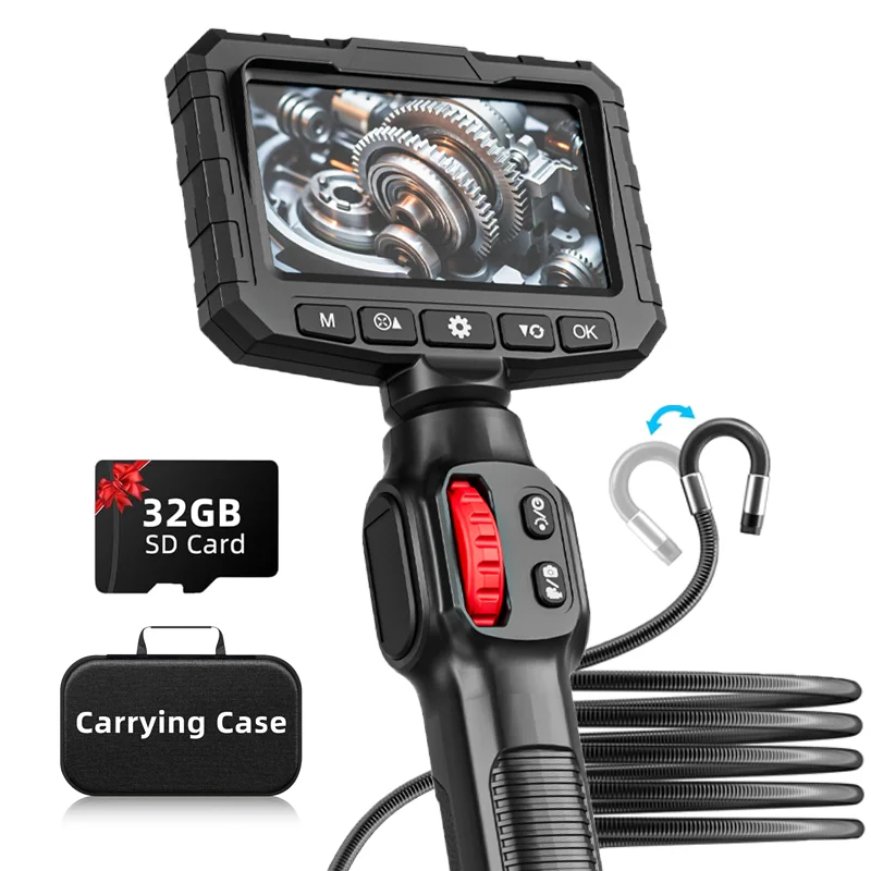 3.9mm diameter HD endoscope camera, suitable for diesel engine inspection, pipeline aviation and other industries