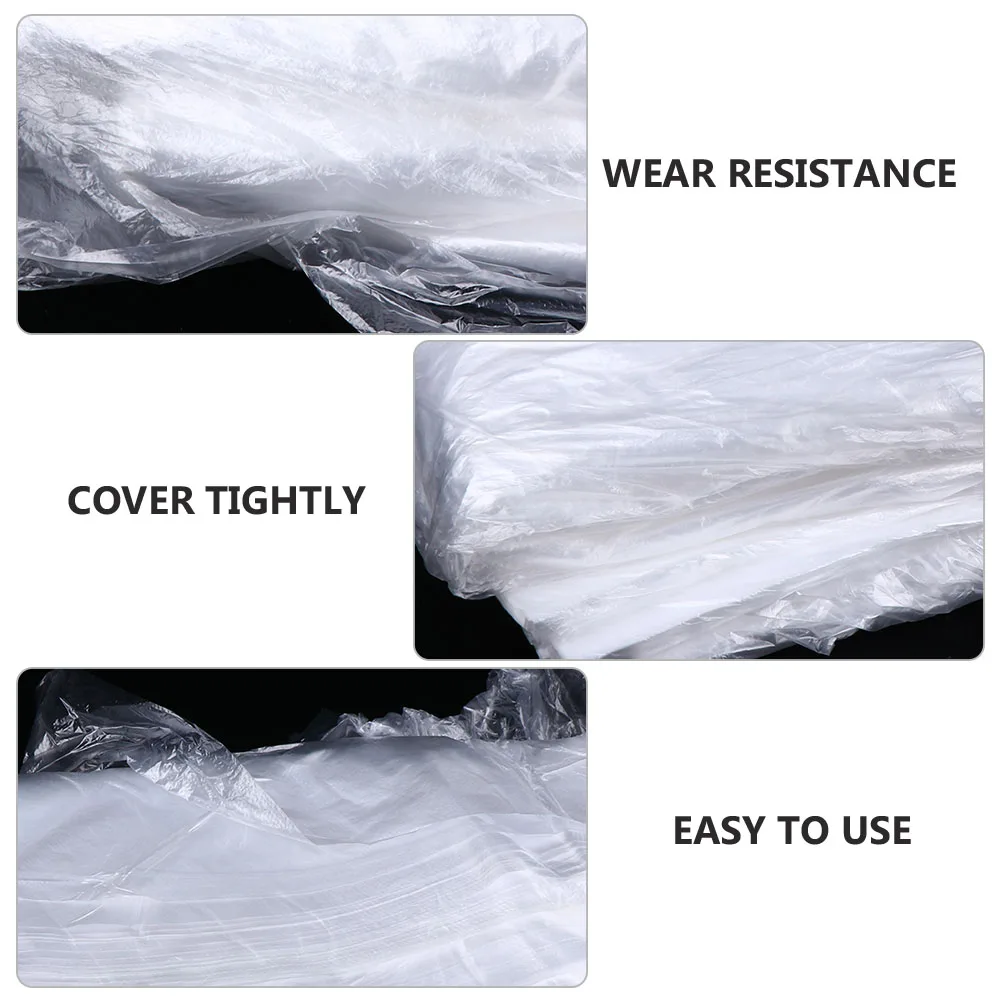 

Car Seat Disposable Anti-Fouling Plastic Seat Cover Plastic Anti Fouling Repair For Car Service Accessories Interior