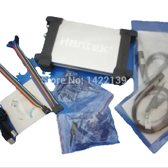 Hantek 6022BL راسم الذبذبات USB |   2CH 20MHz 48MSa/s نطاق تخزين رقمي قائم على الكمبيوتر مع محلل منطقي 16CH