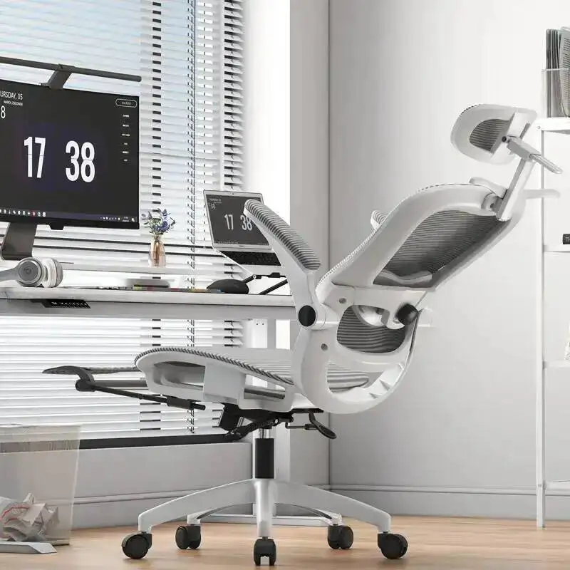 Ergonomic Depth Seat Chairs Adjustment Lift Gamer Computer 3D Ultra Headrest 360° Rotation Cadeira De Escritório Furniture