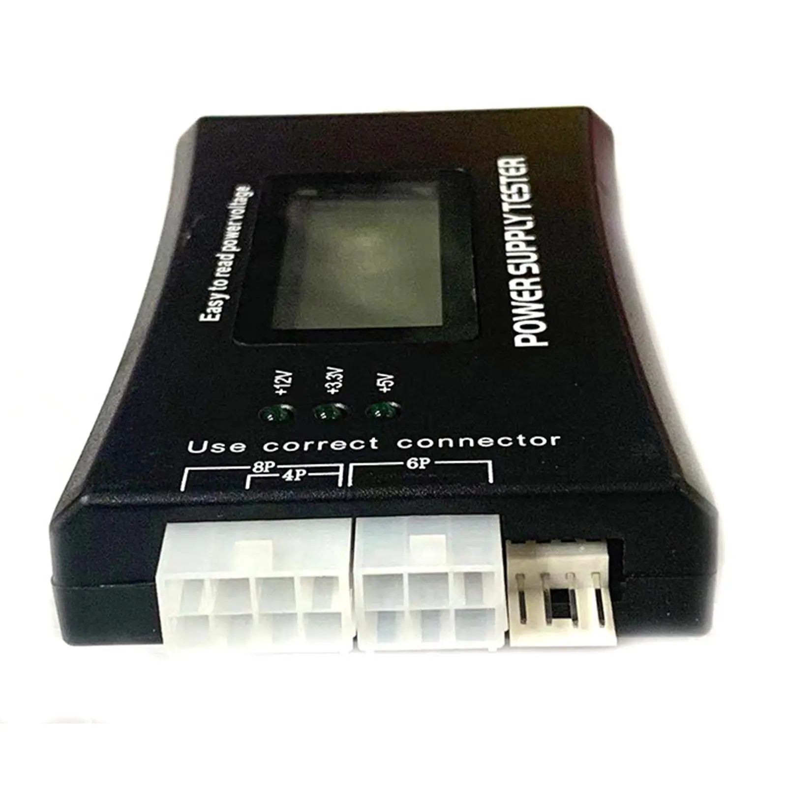 LCD Power Supply Tester for PC Computer ATX BTX ITX TFX PSU Diagnostic Tool with 20pin 24pin 4pin SATA PCI-E Support