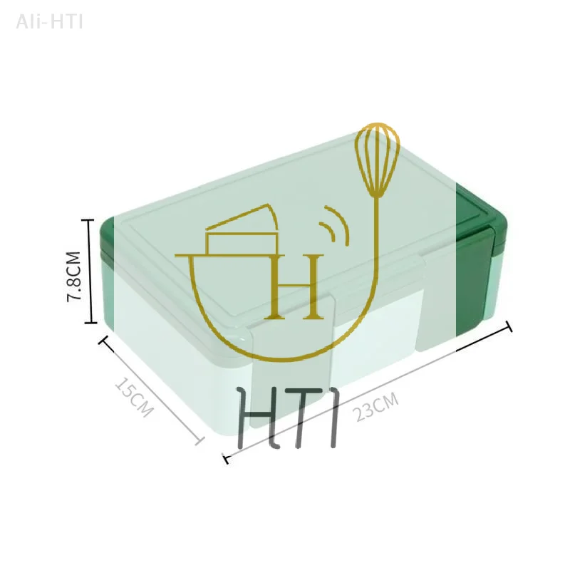 Food Storage Container Sealed Lunch Box With Spoon And Fork, Children's Microwaveable Bento Box,