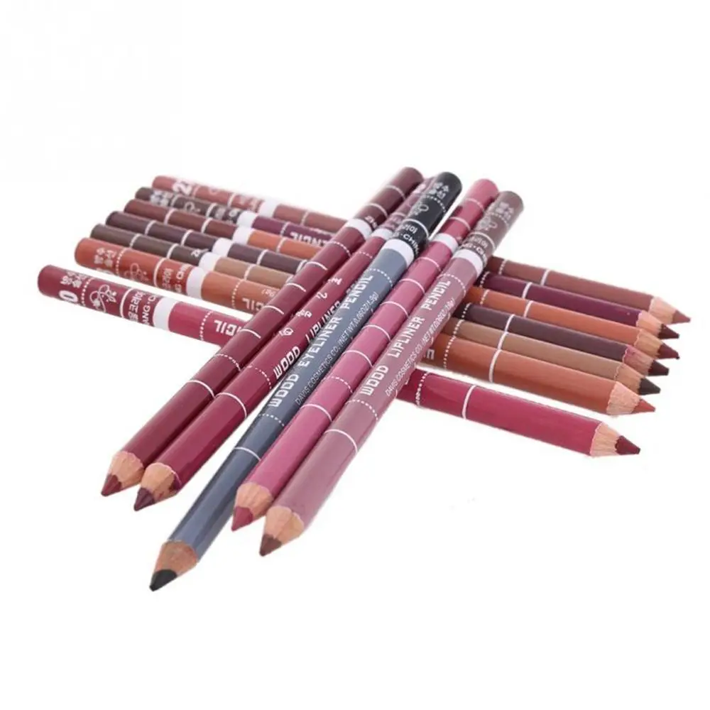 12 pezzi/set matite per ragazza 15 cm pezzi professionali pezzi set di colori per strumenti matita per labbra matita per labbra impermeabile