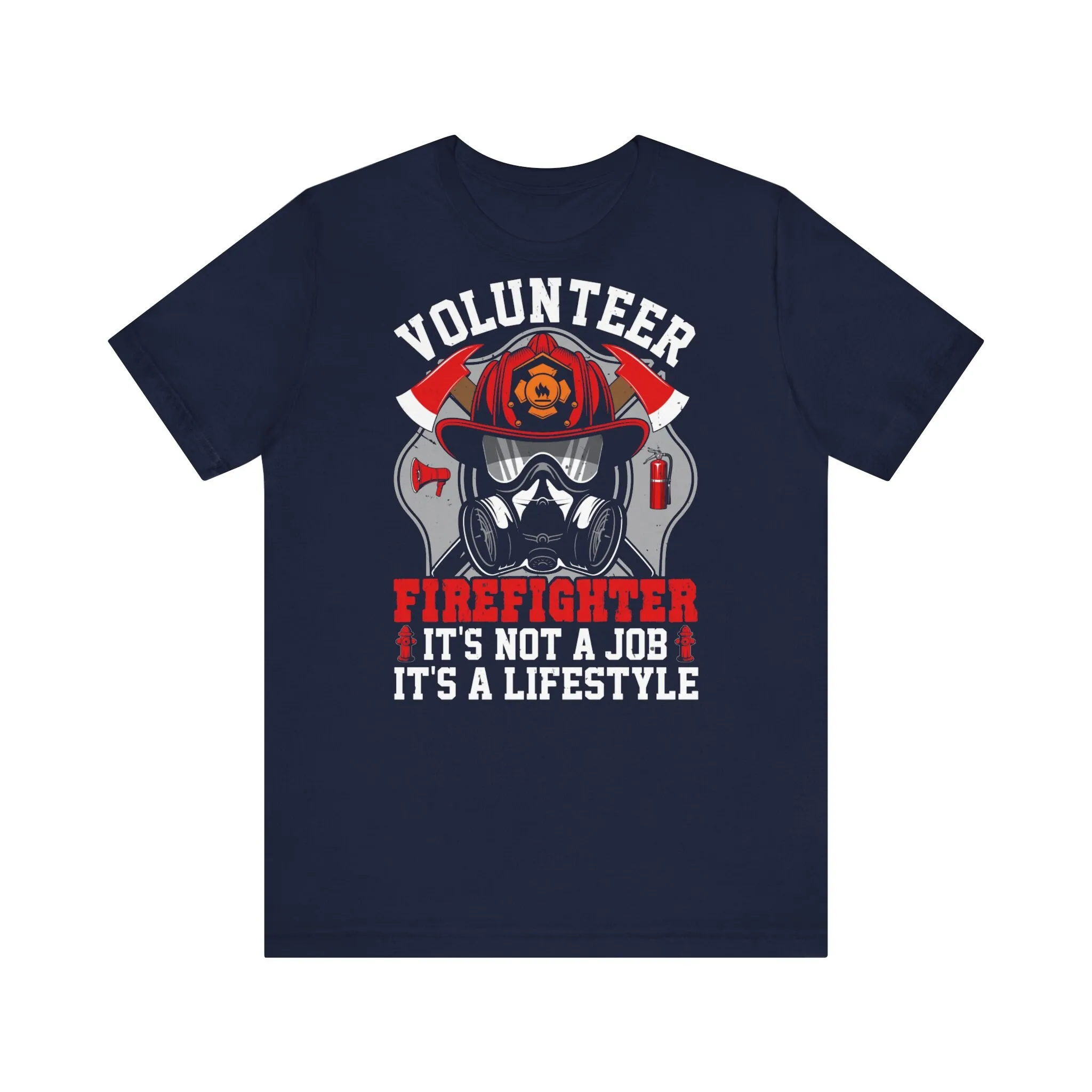 Volunteer Firefighter T Shirt Emt Fire Department