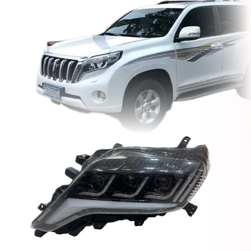 

LED Headlight Assembly for 2014 Toyota Prado 3 Lens Modification