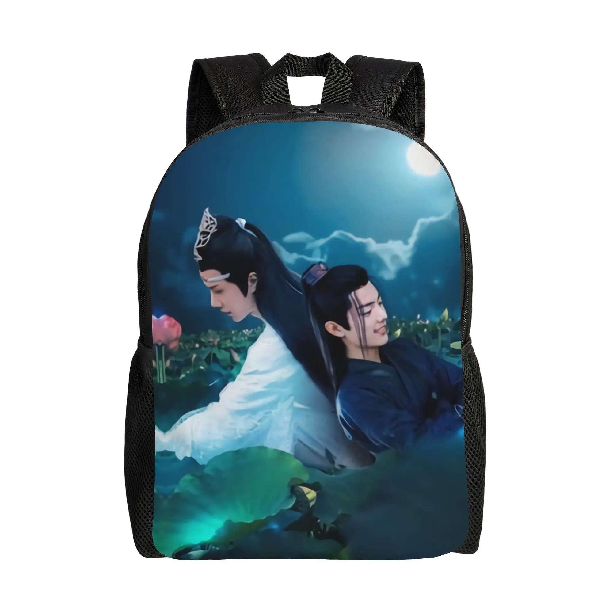 

Рюкзак The Untamed Yaoi Xiao Zhan Wei Ying, походный рюкзак, унисекс, дизайнерский, с узором, школьный рюкзак, забавный ранец