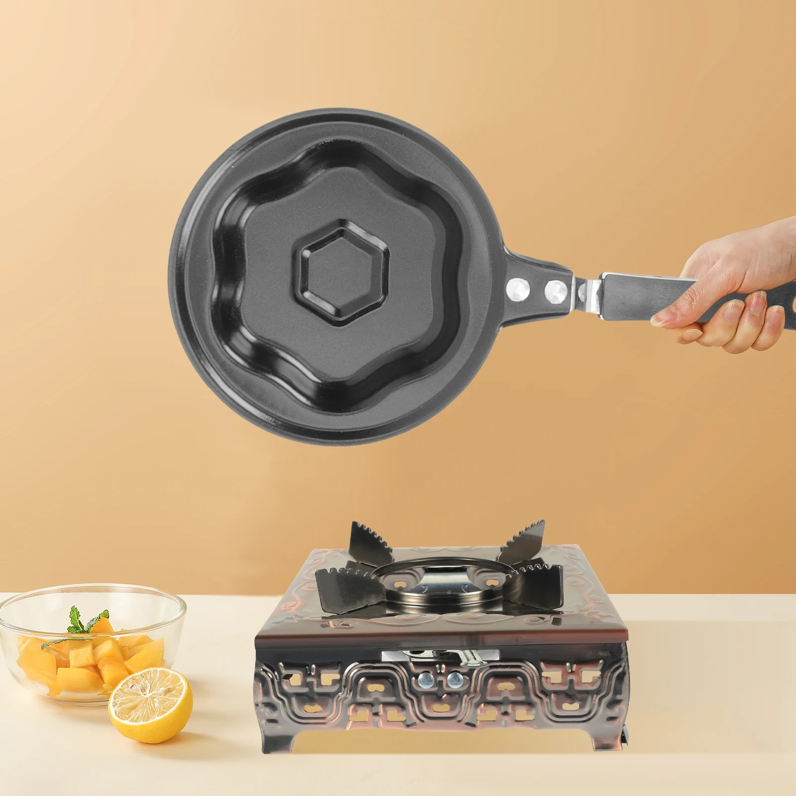 

Camping Stoves Metal Multi Function Barbecue Stove Outdoor Wok BBQ Picnic Hiking Portable Gas Stove For Cooking