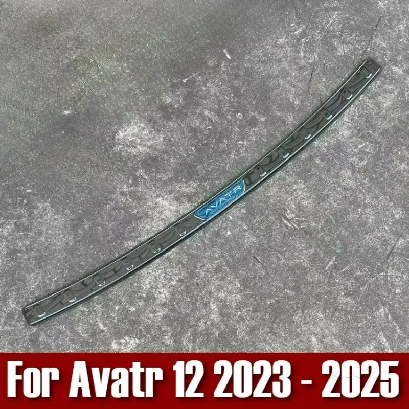 

1PCS Car Accessories Stainless Steel Car Door Sill Protector Trim Scuff Pedal Threshold Cover 2023 - 2025 For Avatr 12