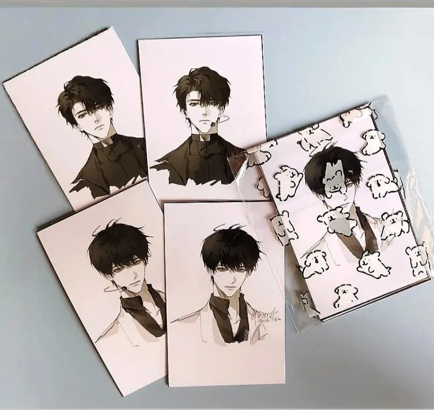 

Omniscient Reader Anime Photo Cards Kim Dokja Small Card Custom Business Student Id Cards Kids Friends Gift for Fans Cosplay
