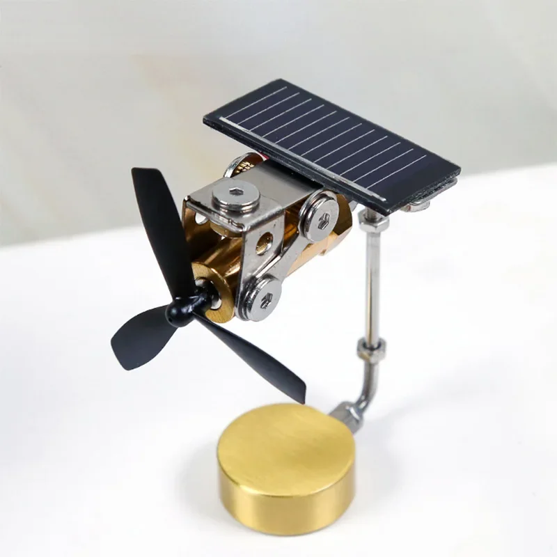 

DIY Fan Blade Solar Model Decoration Metal Model Creative Science Education Demonstration Model Toy Senior Furnishing Articles