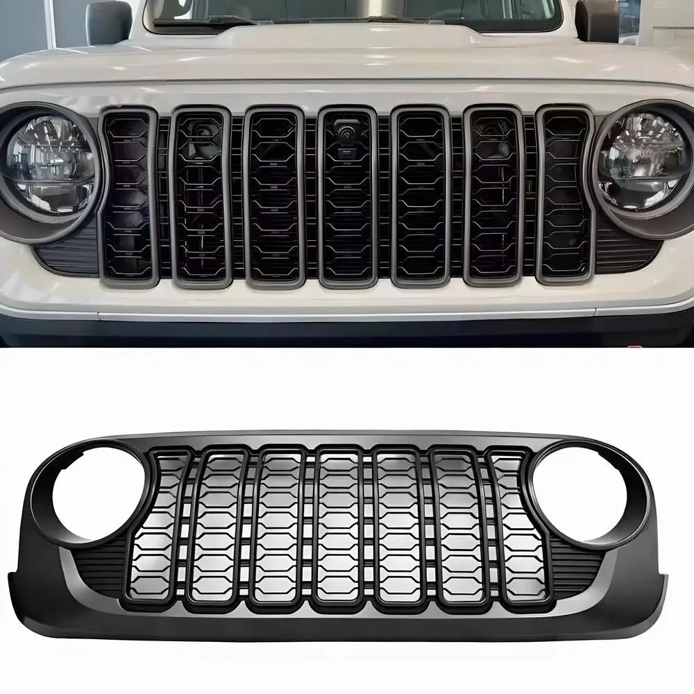 

Automobile Front Grille Cover Car Accessory For Jeep Wrangler JK 2007 2008 2009 2010 2011 2012 2013 2014 2015 2016 2017
