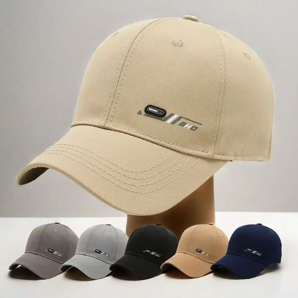

Polyester Sports Baseball Cap Adjustable Washable Vintage Duck Tongue Cap Versatile Anti-UV Breathable Golf Caps Summer