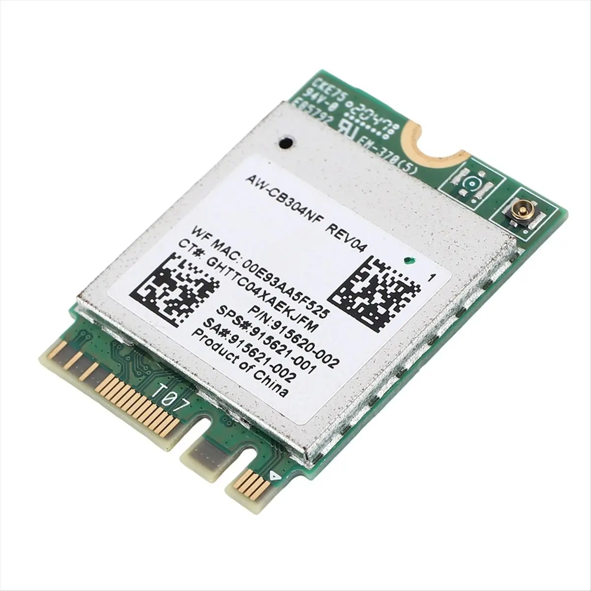 A85P AW-CB304NF RTL8821CE WiFi Card+2X8DB Antenna Kit 2.4G/5Ghz Bluetooth 4.2 433Mbps 802.11AC Laptop IPC Wireless Module