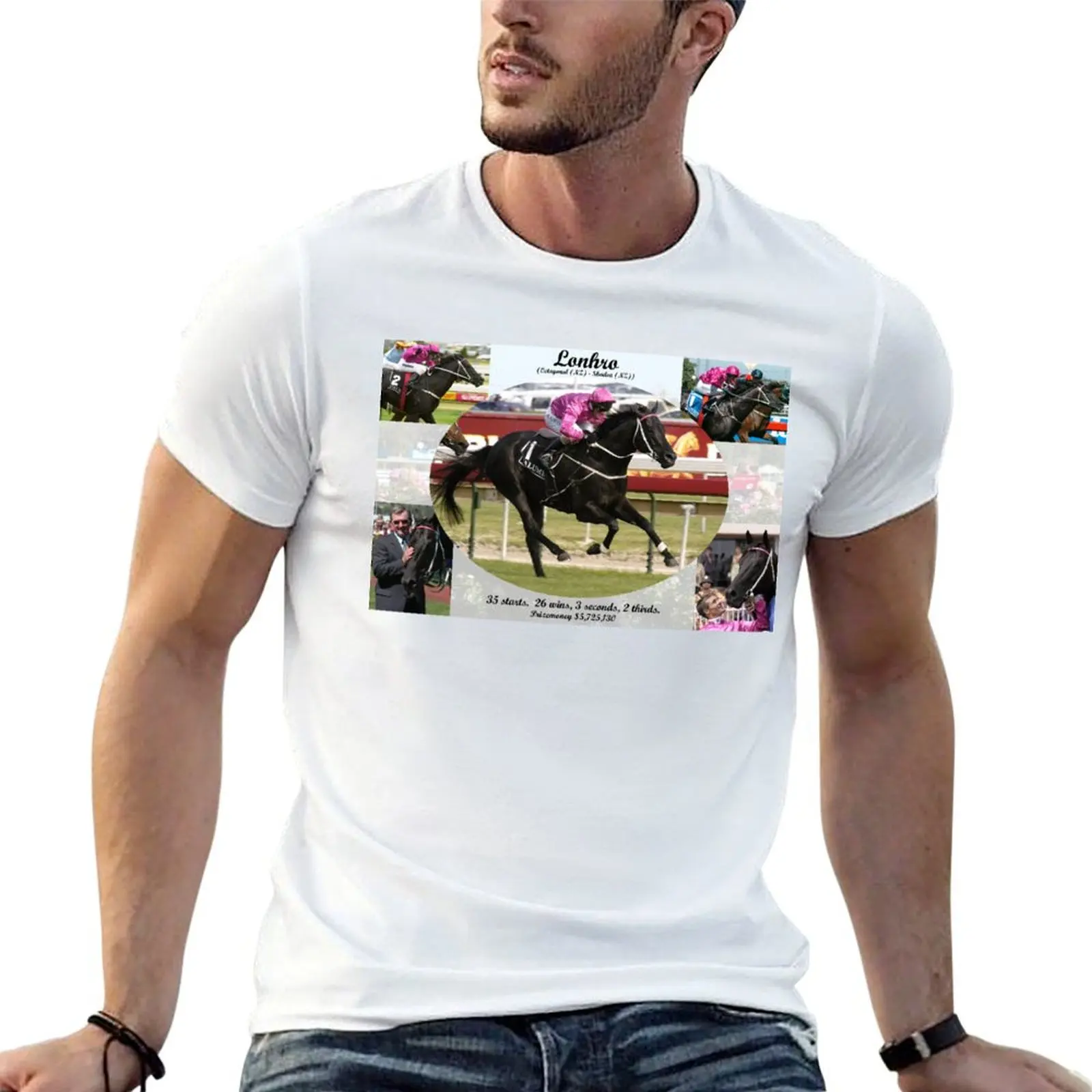 Lonhro career tribute T-Shirt quick-drying cute tops shirts men graphic