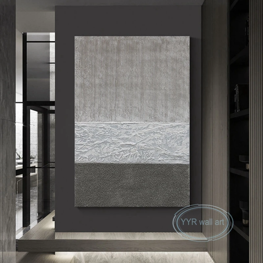 

Modern Minimalist Abstract Decorative Hanging Picture Handmade Unique Wall Art Canvas Oil Painting For Living Room Bedroom Porch
