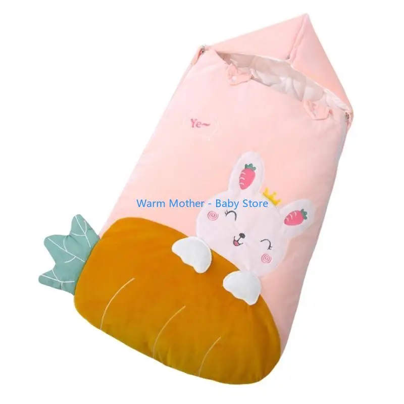 كيس نوم للرضع لا ركلة تصاميم القطن يمكن ارتداؤها بطانية طفل كيس النوم جيد التهوية كيس النوم للطفل 57QE