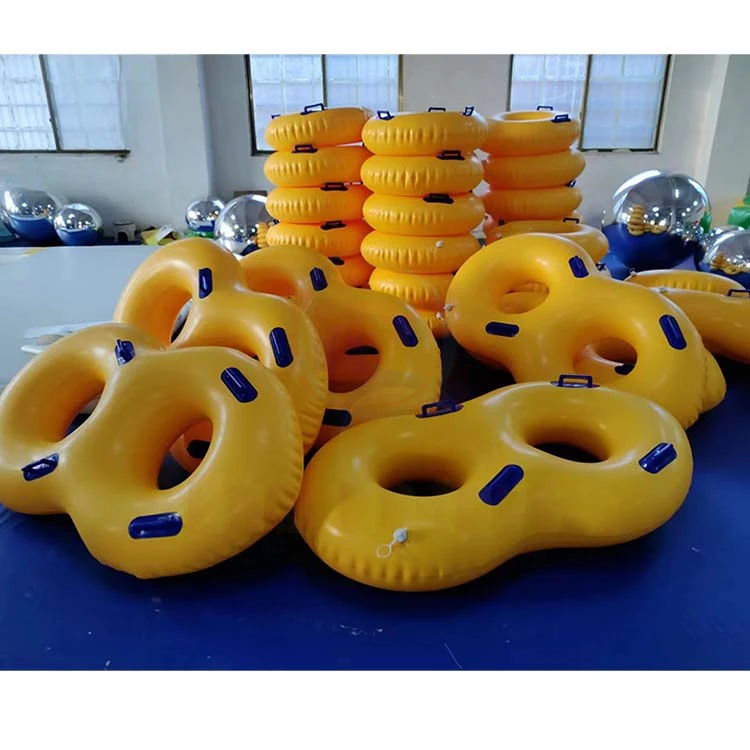 Inflatable tubes single water park pvc inflatable white water raft river tube