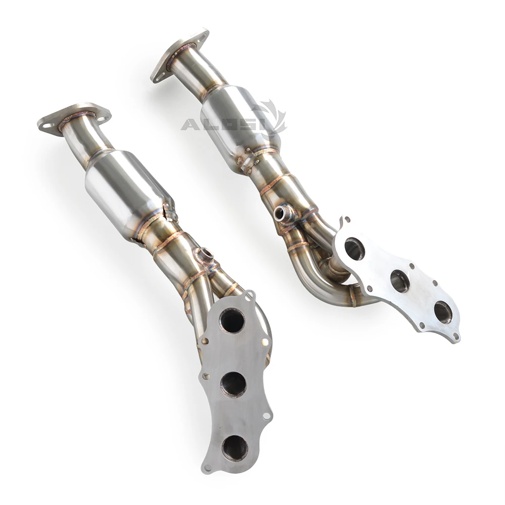 Coletor de escape do conversor catalítico do sistema de escape dos encabeçalhos do desempenho de corrida para lexus is250 is300 2.5 3.0 2006-2012