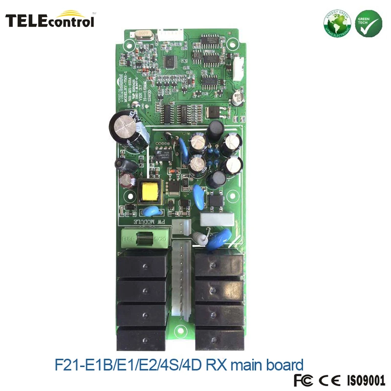 Telecontrol industrial radio crane  remote control F21E1B F21-E1B  receiver acceptor PCB circuit board