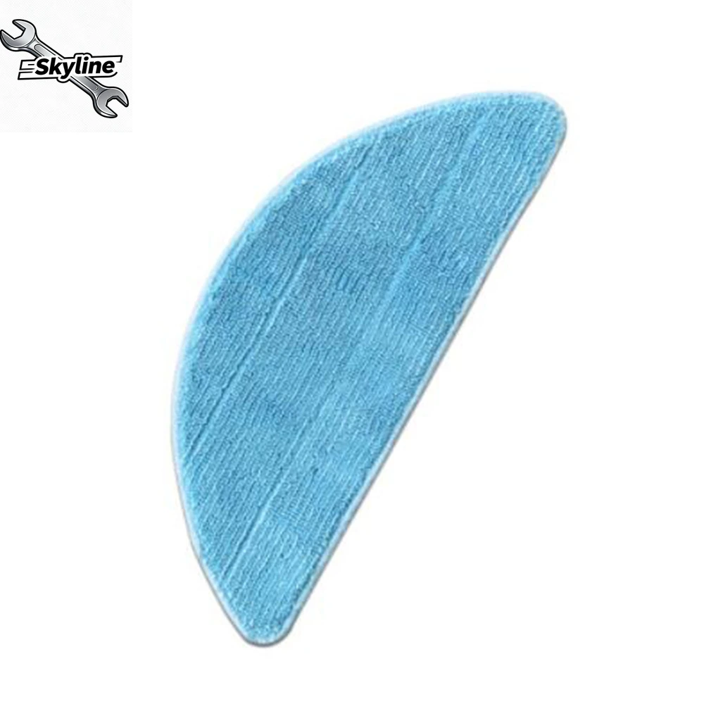 Robot Vacuum Cleaner Replacement 2* Side Brush/ 1PC Mop Cloth Rag/ 1PC HEPA Filter Screen for Yeedi K600 K700 K680