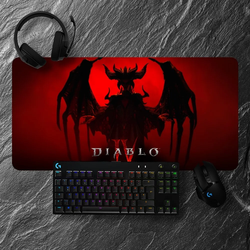 Game Diablos IV Mousepad Non-slip Lockedge Office Student Gaming Thickened Large Writing Pad Cushion