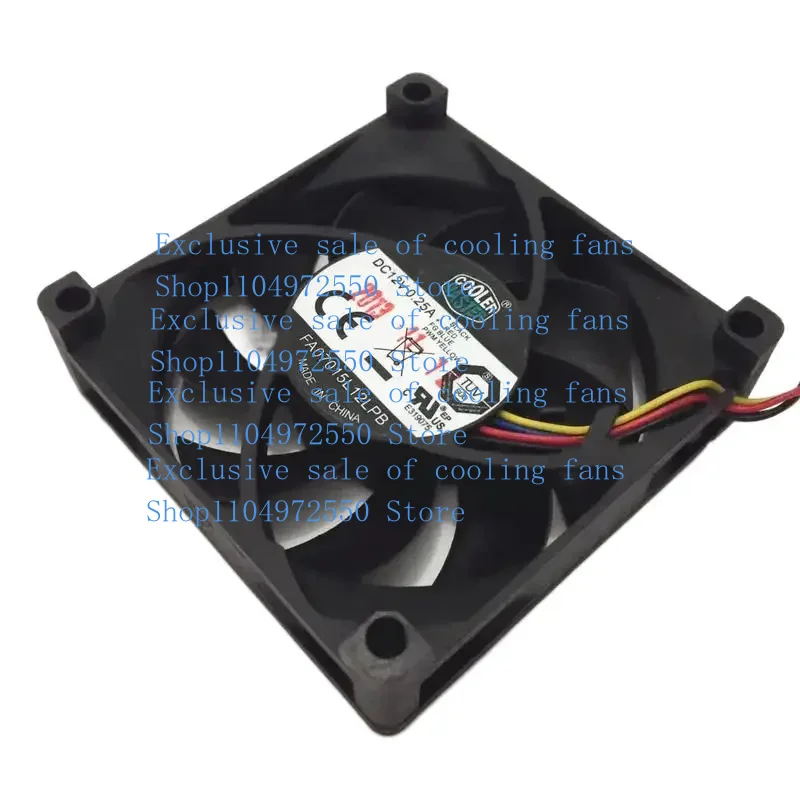 Для Cooler Master FA07015L12LPB охлаждающий вентилятор постоянного тока 12 В 0,25 А 70x70x15 мм