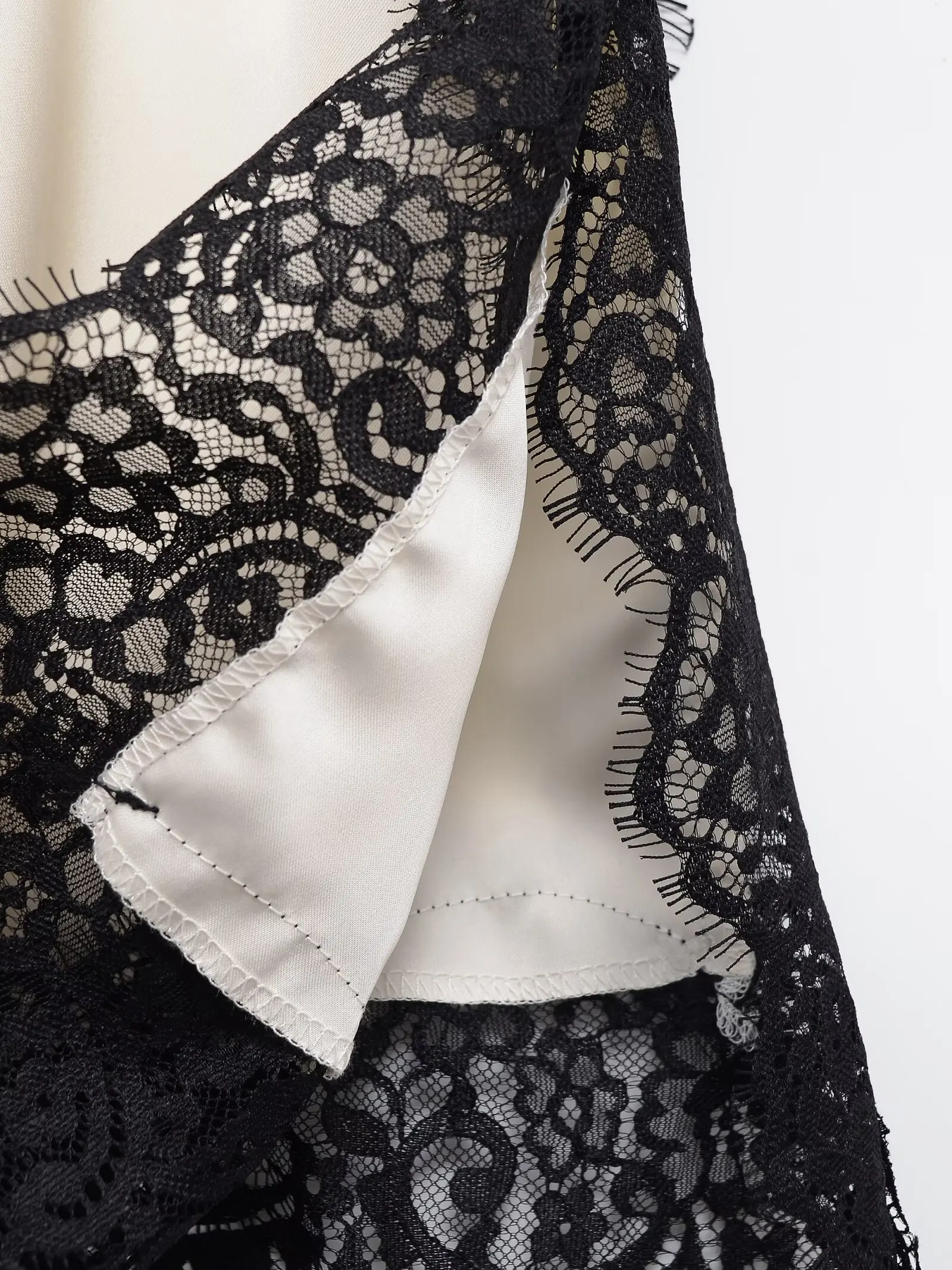 2025 صيف جديد امرأة الدانتيل كاميس أنيقة البني الصلبة أكمام عارية الذراعين المرأة الأشرطة الإناث مثير سليم بلوزات قصيرة خمر #4