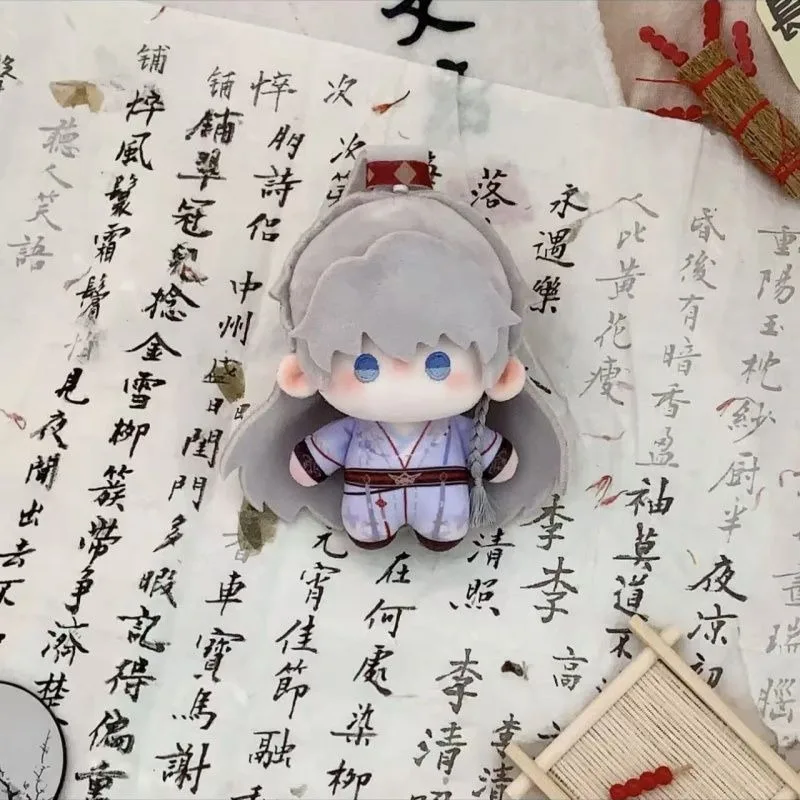 10cm Game Love And Deepspace Classic Kawaii Cosplay Anime Soft Cotton Doll NuNu Body Caleb Cartoon Mini Toy Figures Fans Gift