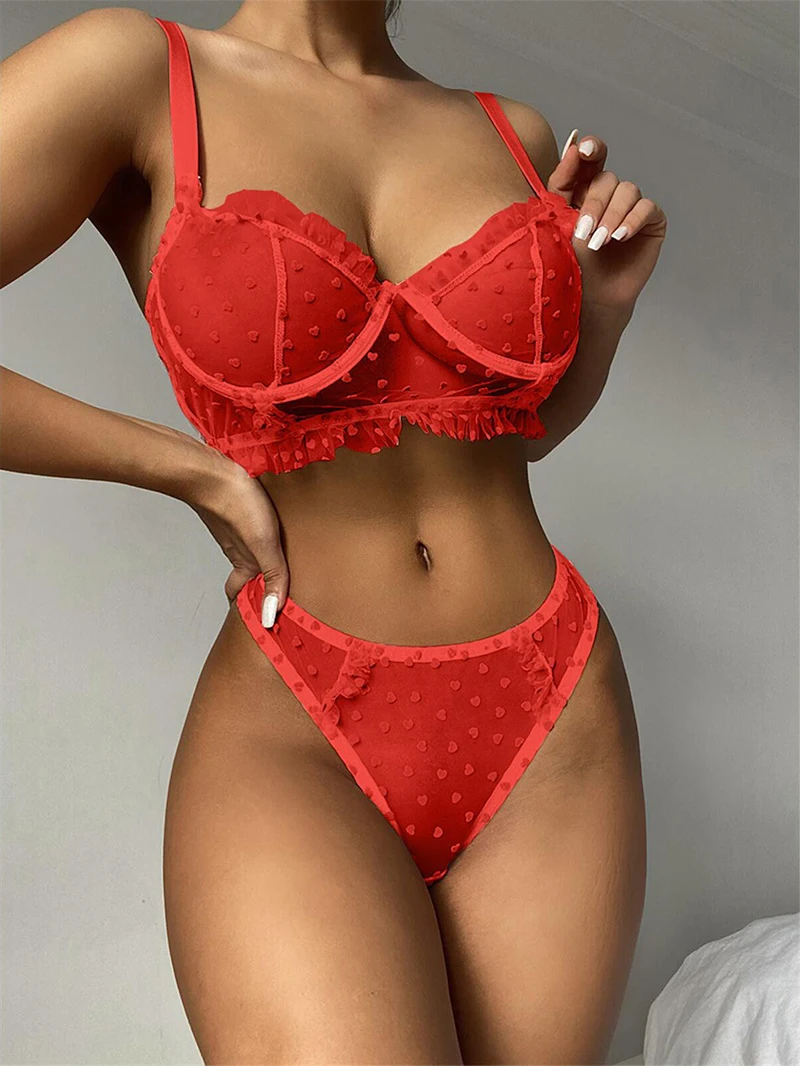 2025 مثير ارتداءها النساء شبكة ملابس داخلية شفافة بدلة للجسم انظر من خلال ارتداءها الإناث الصيف بذلة الملابس الداخلية مجموعة