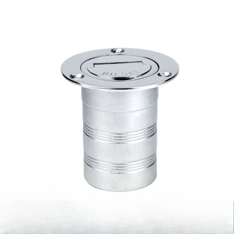 Marine flap fuel tank body 38 straight fuel port diesel port wastewater inlet 316 stainless steel fuel tank body