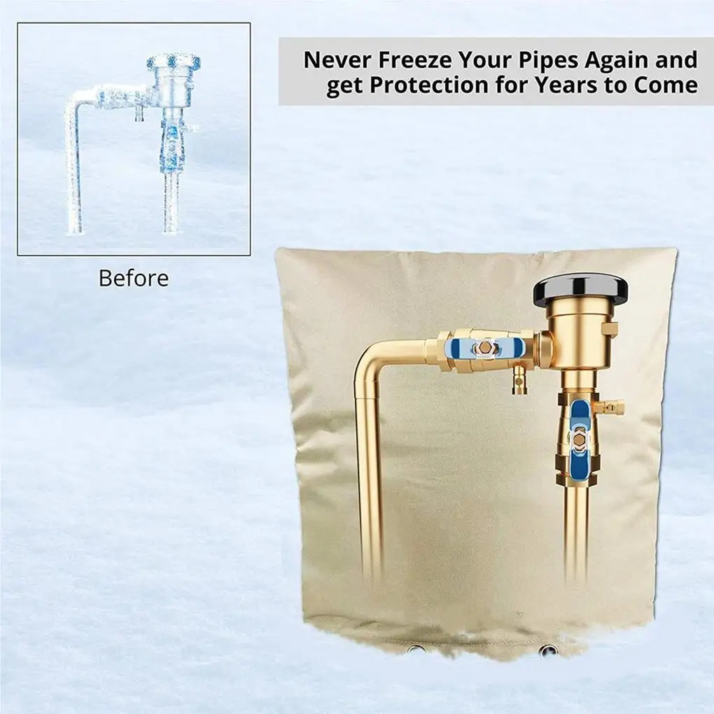 

Winter Faucet Anti-freeze Cover Tap Protect Pouch Household Watering Output Insulation Covers Protective Accessory