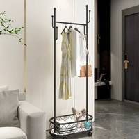 Wardrobes Hangers Shoe Clothes Rack Stand Coat Organizer Estendal Clothes Rack Stand Corner Shelf Serviettes Library Furniture L