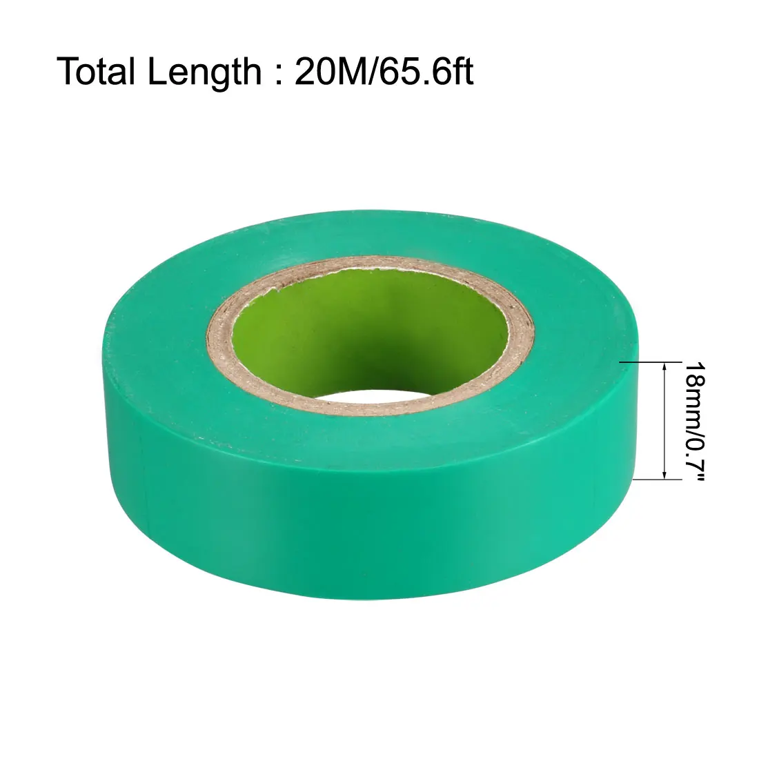 2Pcs Electrical Tape PVC Wear-resistant Flame Retardant Lead-free Insulating Waterproof Eletrician Insulation Adhesive Tape