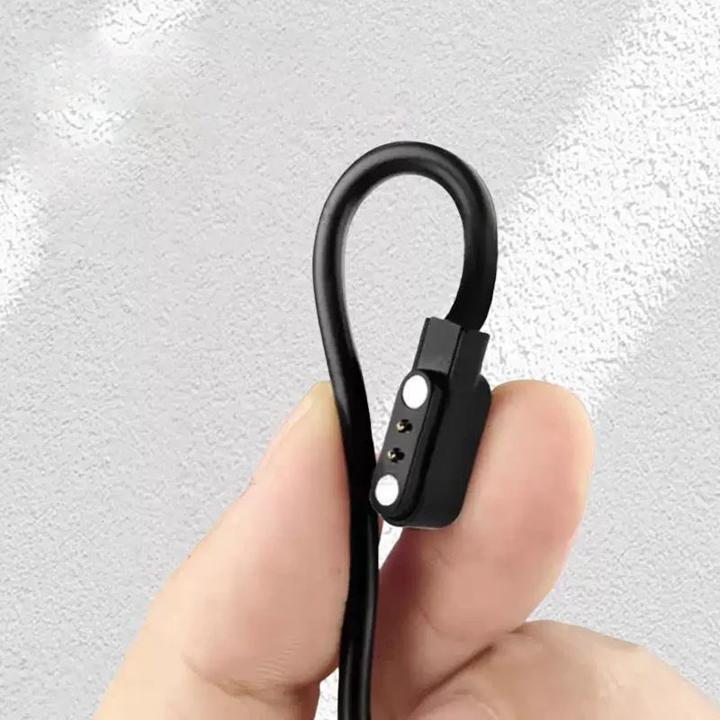 1PCS 2Pin 4Pin For Smartwatch Magnetic USB Type-C Dock Charging Cable Cord Adapter for Adult Kids Smart Watch Power Charge Wire view 4