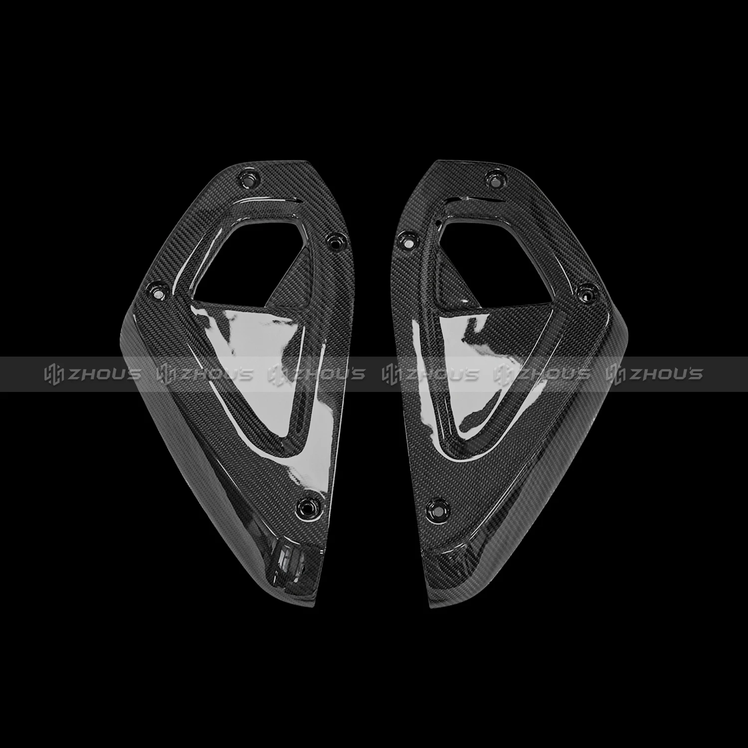 

MSZhous Design Индивидуальная панель из углеродного волокна для перегородки для нового Defender L663