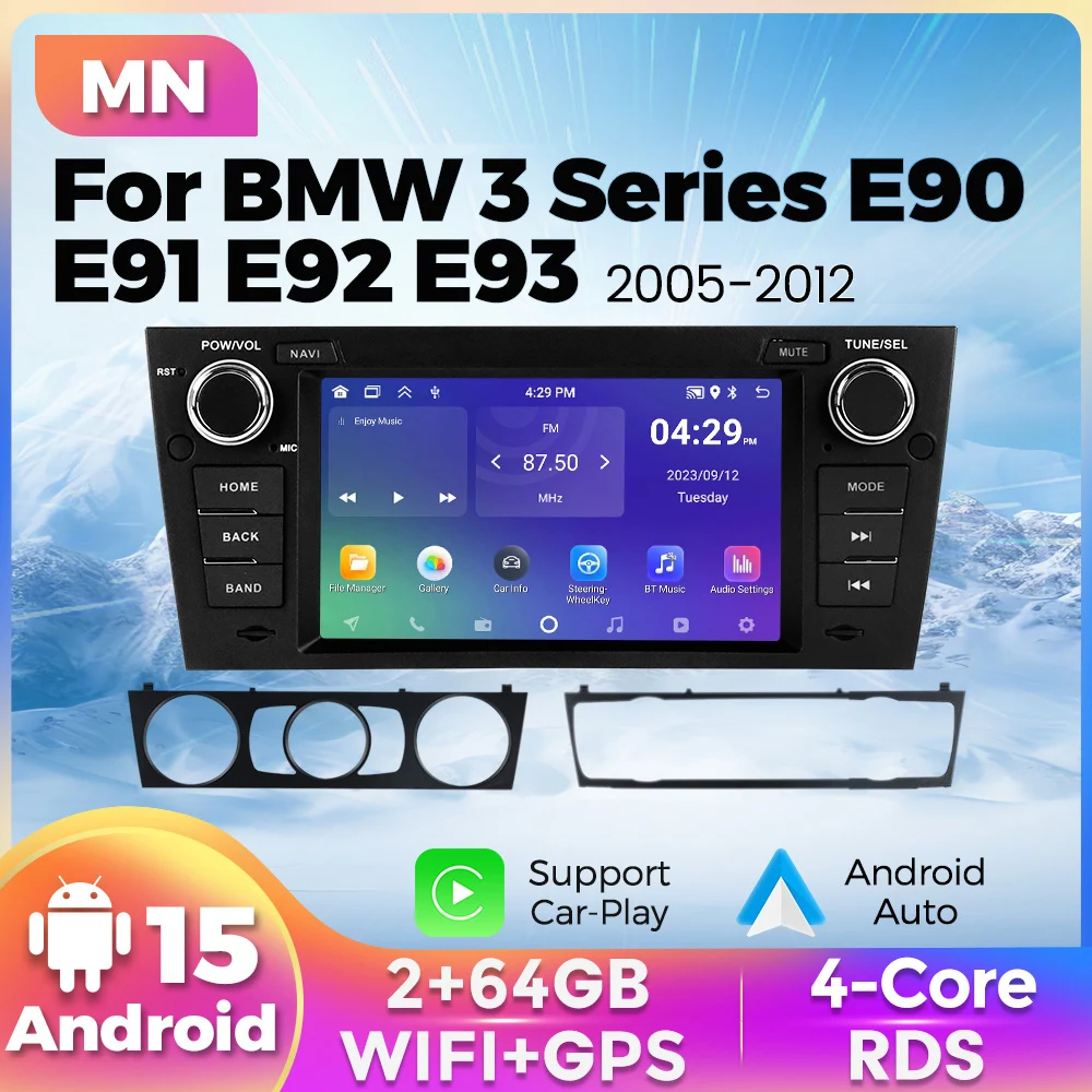 e91 Android Auto: The Ultimate Car Multimedia Player for BMW 3 Series