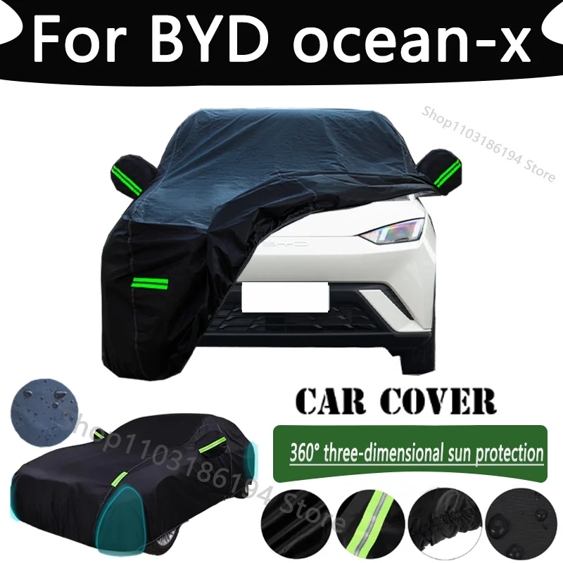 

For BYD ocean-x Outdoor Protection Full Car Cover Snow Covers Rainwater Sunshine Dustproof Scratches Car Cover