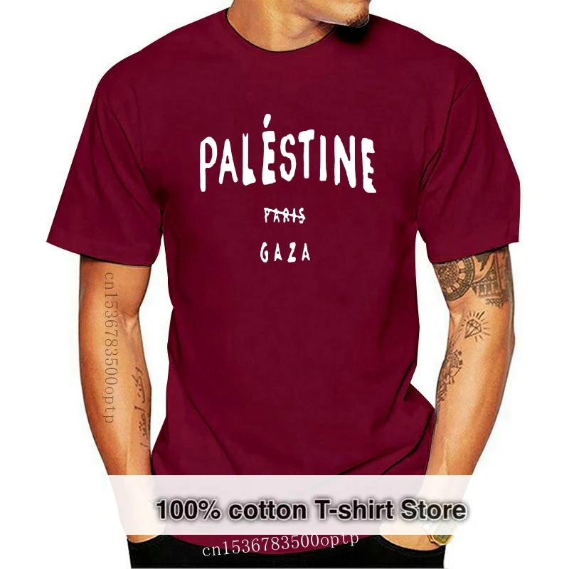 T-Shirt 2024 Unisex New Arrival Palestine Paris Gaza Colors Gift Men's T-Shirts Sportwear Jersey T Shirt Men Top Tees Top