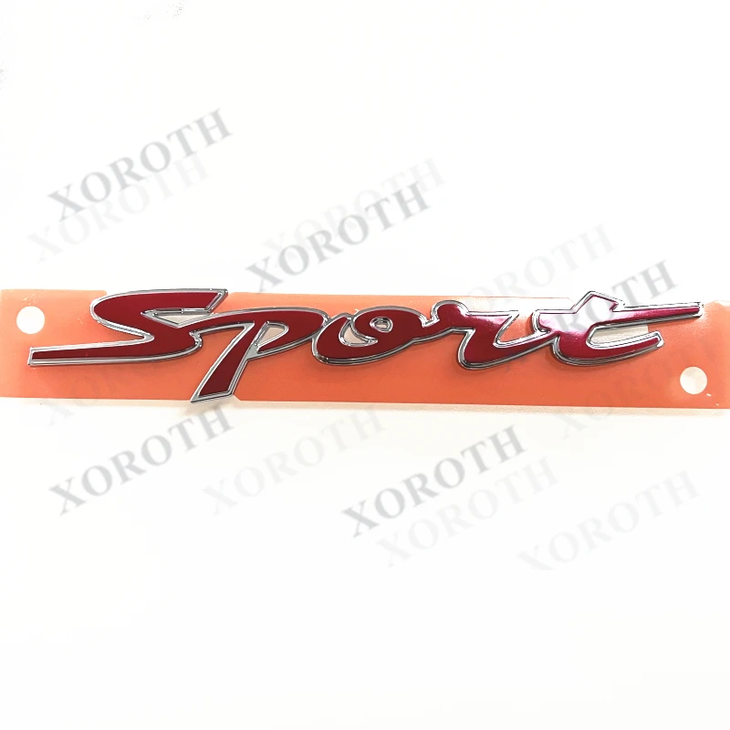 New Original Parts Chrome SPORT Emblem Tailgate Boot Badge Sticker