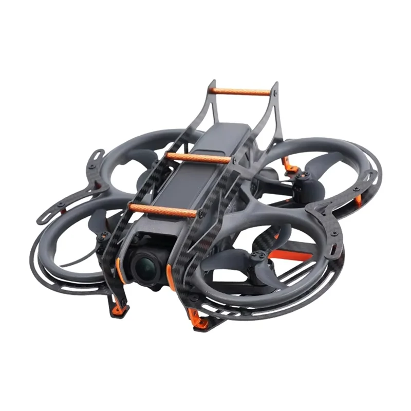 Защитный чехол FFYY из углеродного волокна для DJI Avata 2, легкая защитная броня от падения