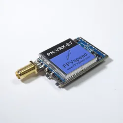 VRX 3.3GHz FPVspeed VRX-S7 3.3G 64CH FPV Wireless Video Receiver (3060-3500MHz), Supports PAL/NTSC, RPSMA  Antenna Connector