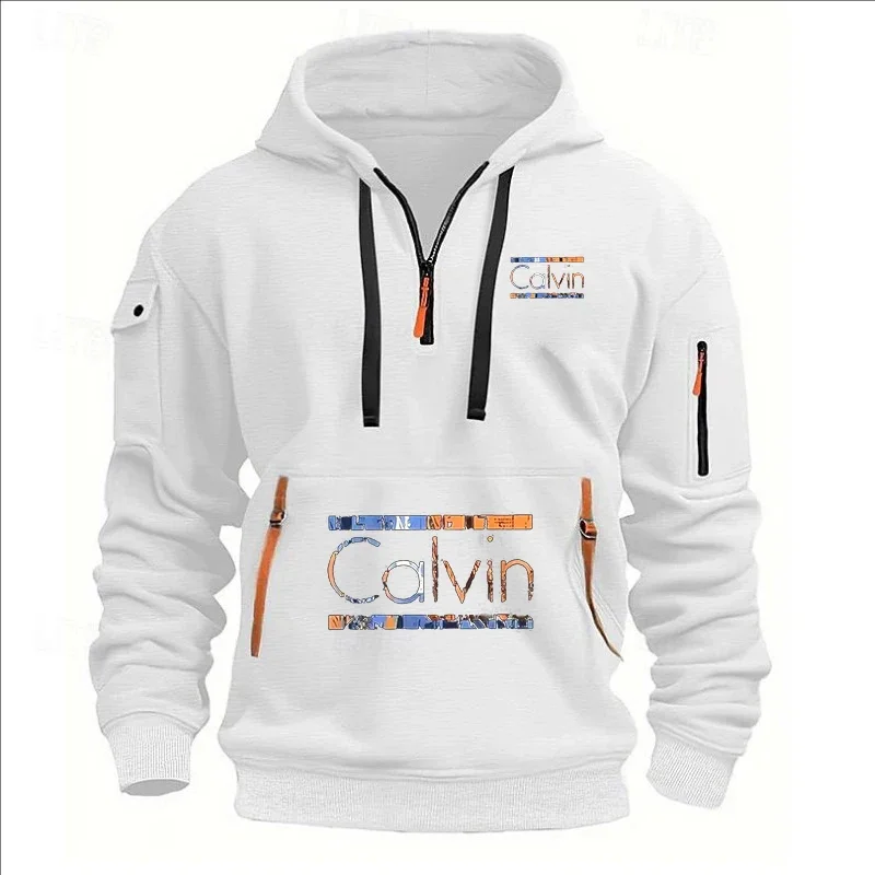 

Men's comfortable thick hooded sweatshirts, zipper sweatshirts, long-sleeved sweatshirts, autumn and winter