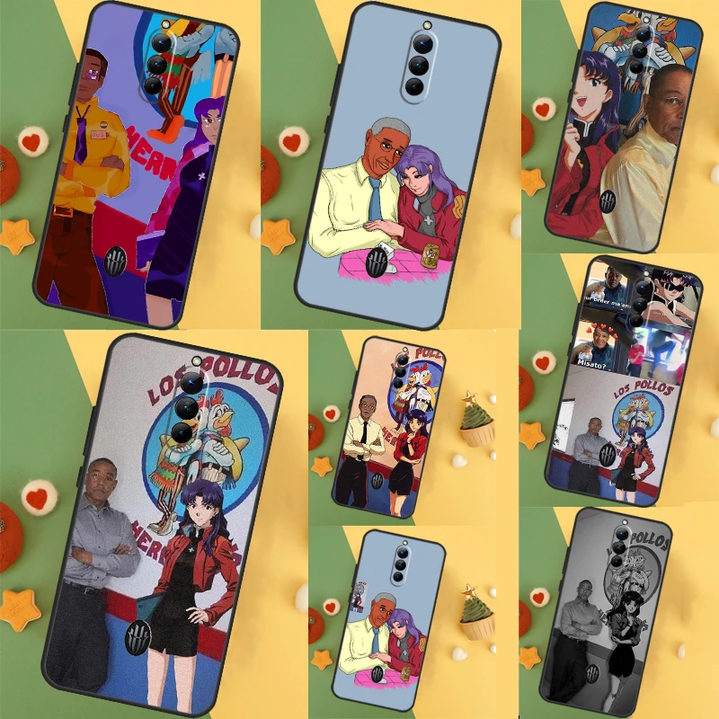 Misato and Gus Phone Case For ZTE Nubia Red Magic 9 Pro Plus 8 8S Pro Plus 6 7 6S 7S Pro 5G 5S 6R Cover