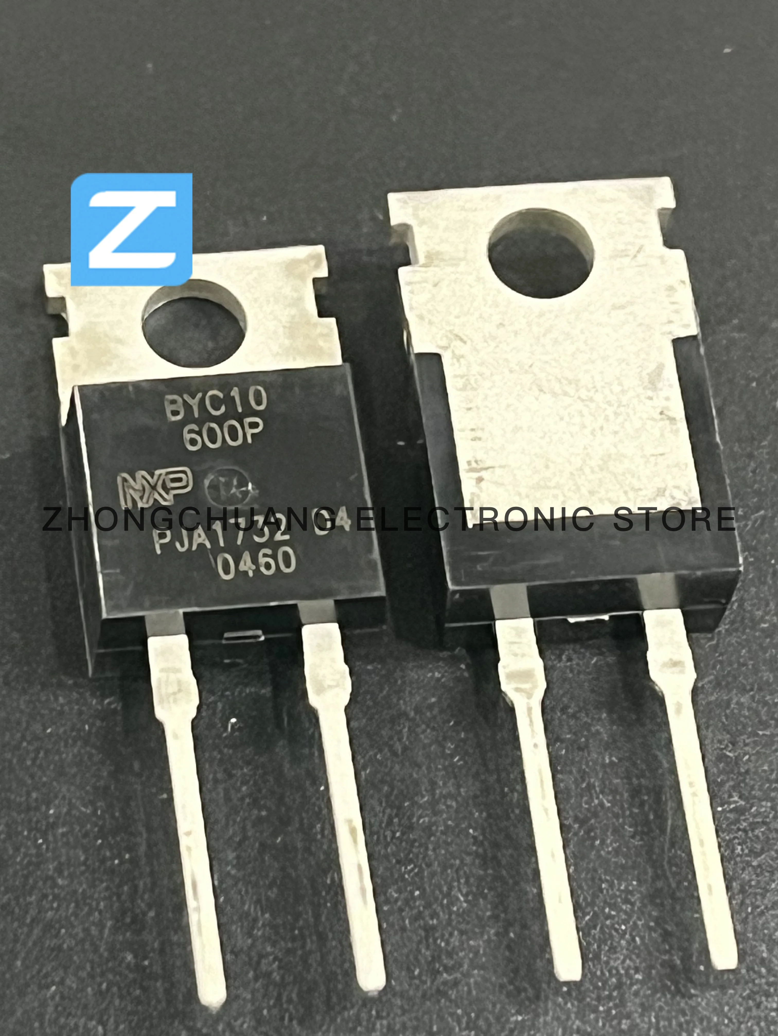 1-10PCS BYC10-600P BYC10600P TO-220AC 600V 10A Hyperfast power diode new original