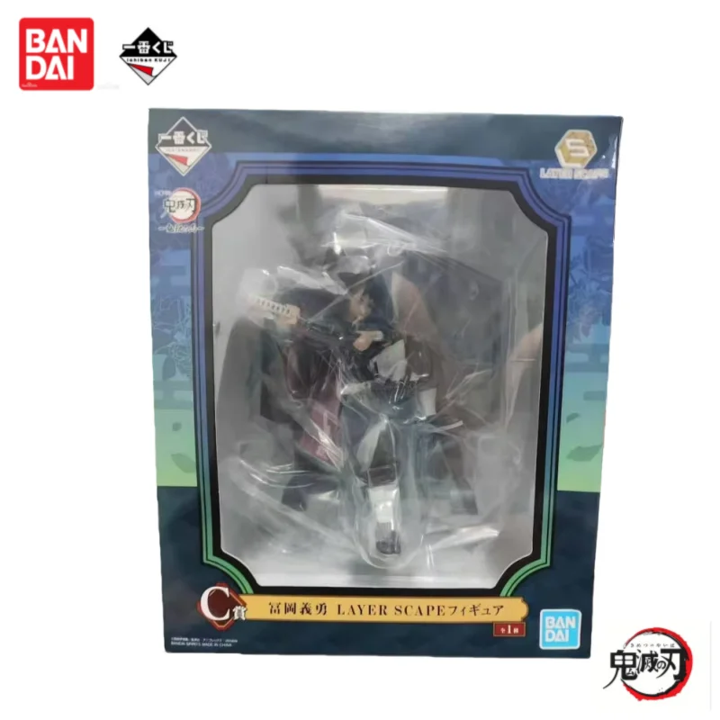 

В наличии оригинальная фигурка Bandai Ichiban Kuji Demon Slayer Tomioka Giyuu, украшения в стиле аниме, экшн-фигурка, 100% натуральная