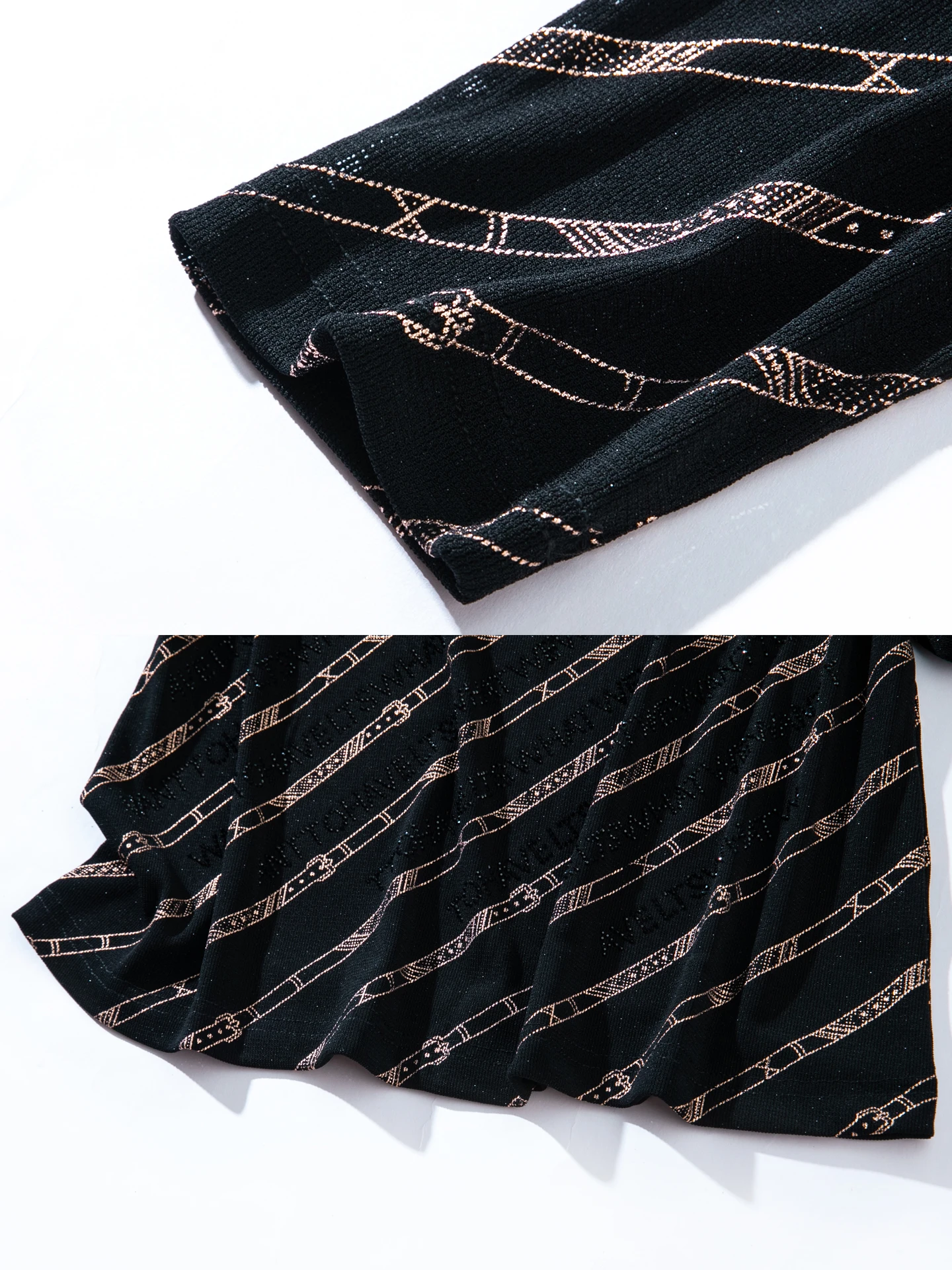 Roupa de outono jovem e moderna, nova camisa base de malha elástica de alta qualidade estilo ocidental para mulheres – camiseta versátil para reduci